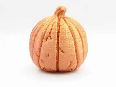 Pumpkin Skull - V2 3D print model