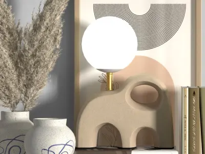 DECORATIVE SET02 3D model