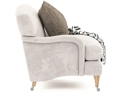 Luxury Classic Armchair 3D model