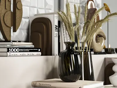 decorative set Vol002 3D model