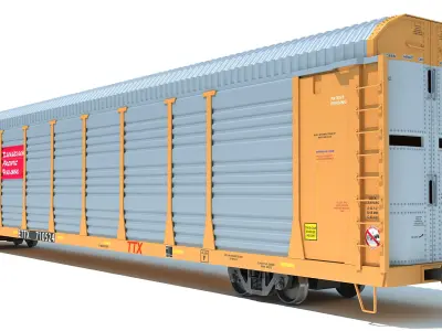 Canadian Pacific Auto Carrier 3D model