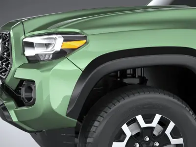 Toyota Tacoma Regular Cab TRD 2020 3D model