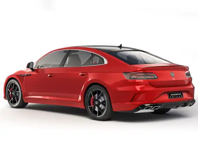 Volkswagen Arteon R fastback 2022 3D model