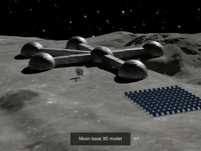 Space 3D models 3D Model Pack