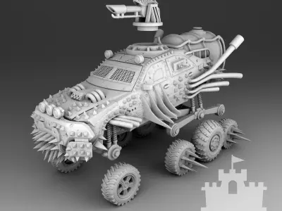 Deadcar 3D print model