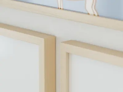 Gallery Wall 40 3D model