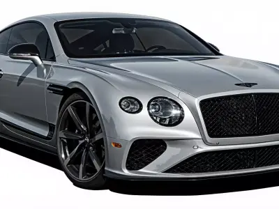 Bentley Continental GT Lowpoly Game Ready Low-poly 3D model