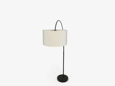 Overarching Floor Lamp 3D model