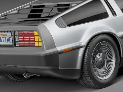 DeLorean DMC-12 3D model
