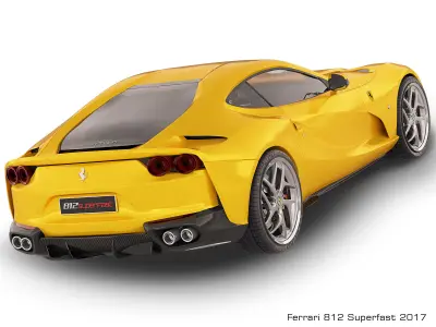Ferrari 812 Superfast  3D model