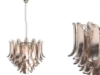 Petall Chandelier 3D model