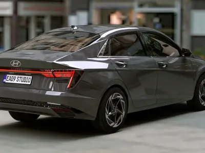 Hyundai Accent 2024 3D model