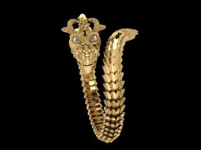 Dragon Bracelet 3D print model