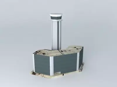 Tower airport Free 3D model