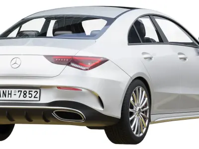 Mercedes-Benz CLA Coupe 250 2020 3D model