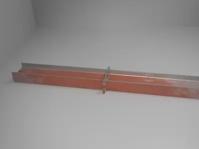 i beam metal 3D model