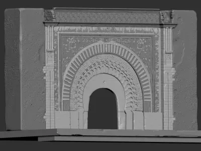 Bab Agnaou Marrakech Morocco 3D model