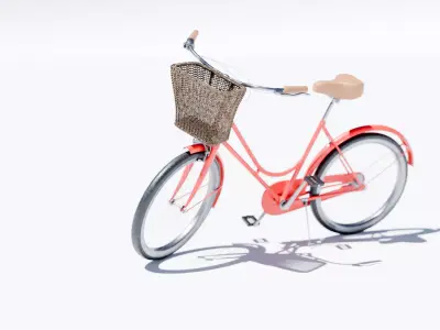City Bike 3D model