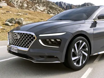 2022 Hyundai Mistra 3D model