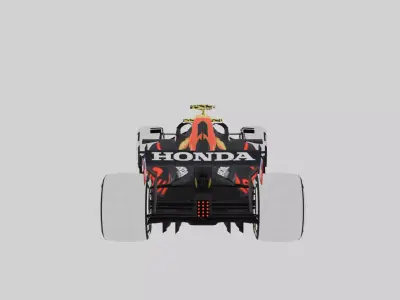 F1 Racing Car 3D model