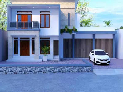 exterior home 3D model