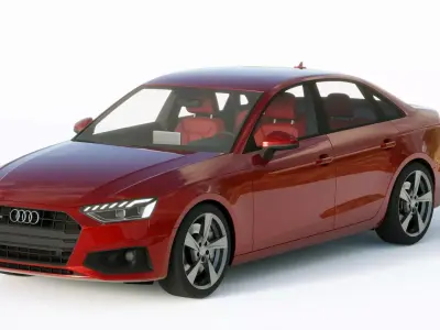 Audi A4 Sedan 2020 3D model