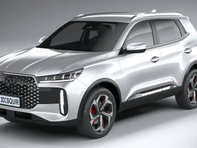 Chery Tiggo 4 Pro 2025 3D model