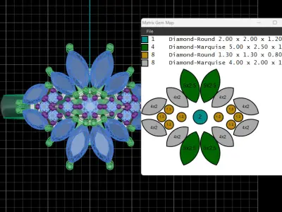jewelry ring 297 3D print model