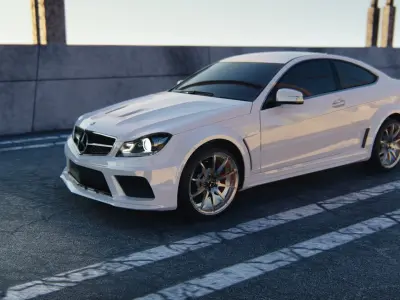 MERCEDES BENZ C63 3D model