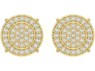 Earring 3D print model 31
