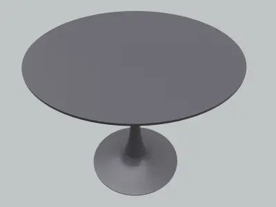 Round table 3D model