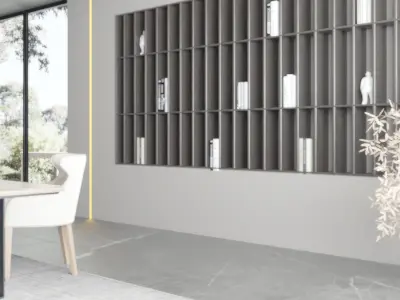 Study decoration Home Modern villa 3D model