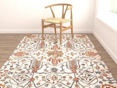 Rugs No 872 Low-poly 3D model