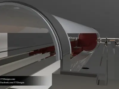 Manual Tennis Ball Server Free 3D model