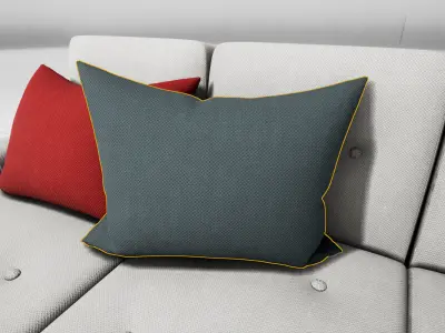 Harvey Sofa Classic UE4 Low-poly 3D model