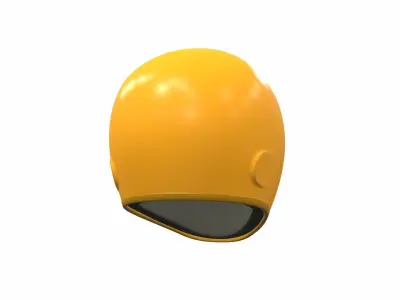 Motorcycle helmet f1 Free 3D model
