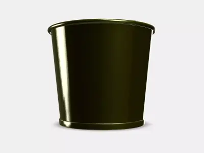 DAIDAI Plant pot 2 Low-poly 3D model