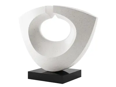 Abstract sculpture by Robert Fogell 3D model