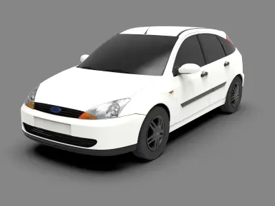 Ford Focus 2003 3D model