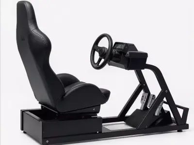Play seat Driving Simulator  Low-poly 3D model