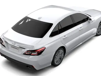 Toyota Crown 2019 3D model