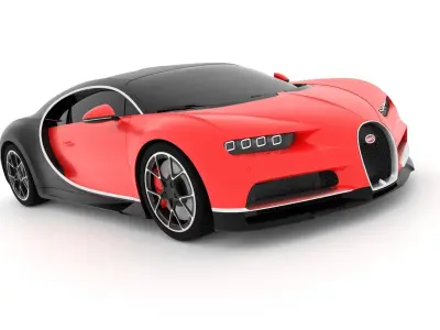 Bugatti Chiron 3D model