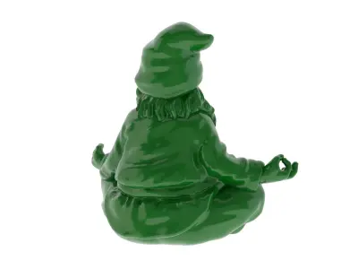  Gnome Statue 01 3D Print 3D print model