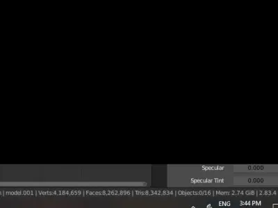 old house blender Free 3D model