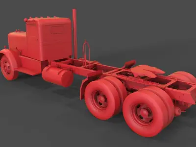 Kenworth 521 mod2 3D print model