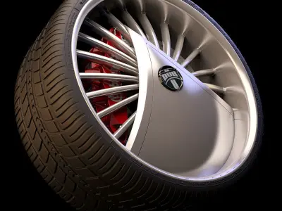 15 Beautiful rims Pack 3D model