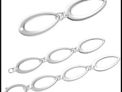 Bracelet - 10 3D print model