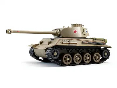 WWII Tank PzIIG Highdetail Modular Design model pack Low-poly 3D model