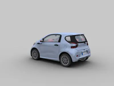 Aston Martin Cygnet Low-poly 3D model