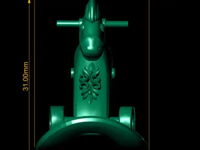 Horse Kids Toy 3D print model